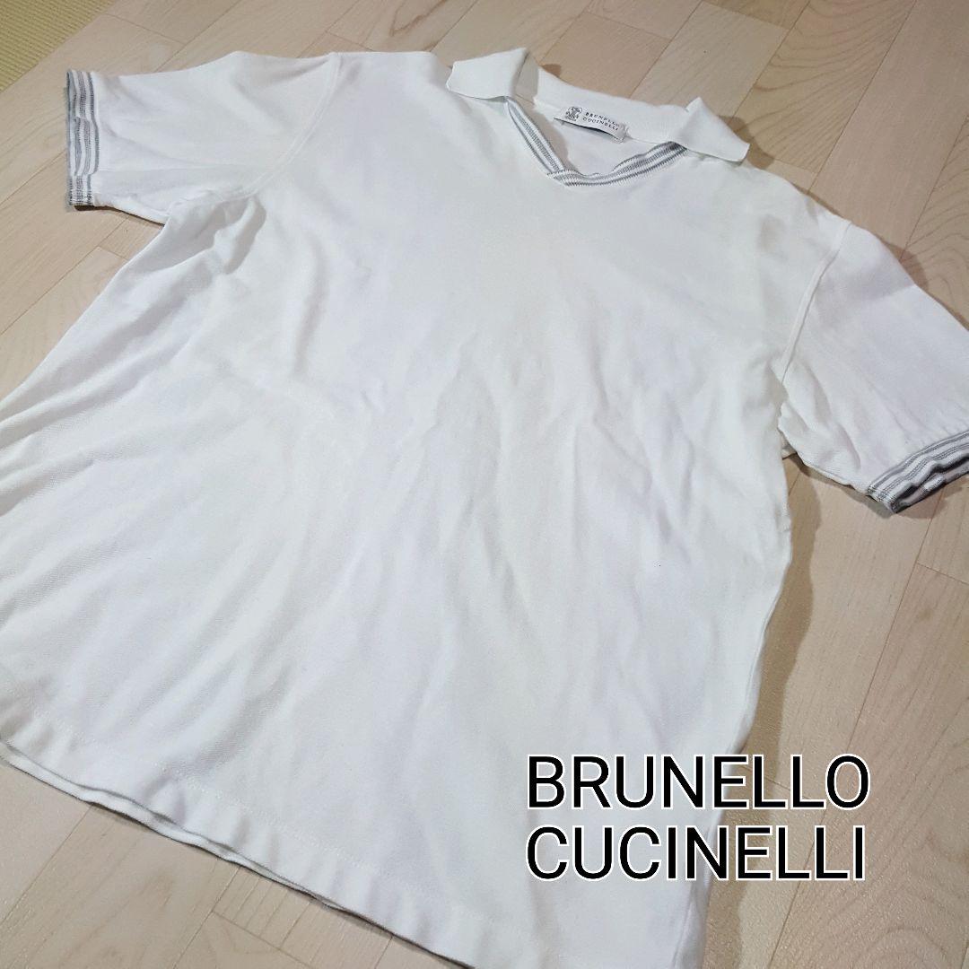 BRUNELLO CUCINELLI ポロシャツ イタリア製 BRUNELLO CUCINELLI ポロシャツ イタリア製
