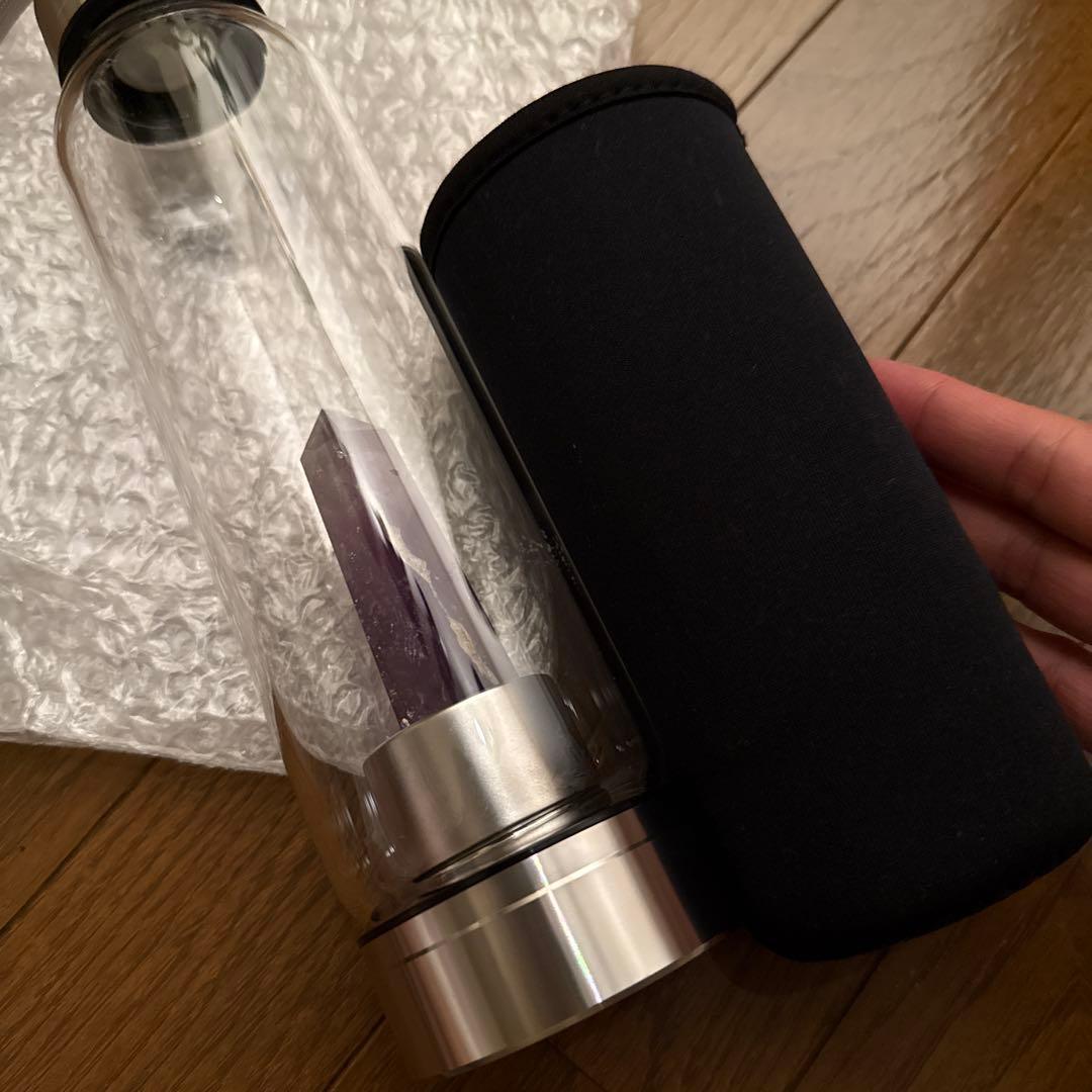 ナチュラルクリスタルウォーターボトル 新品未使用 ナチュラルクリスタルウォーターボトル 新品未使用