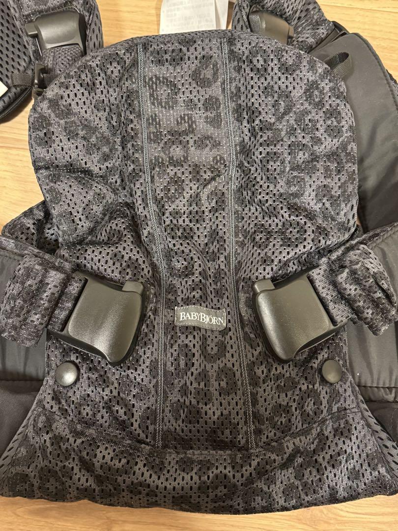 【美品】BABYBJÖRN ベビービョルン 抱っこ紐 メッシュ ブラック