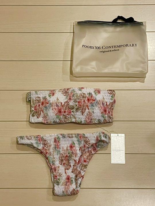 新品タグ付☆room306☆Shirring Lady Botanical