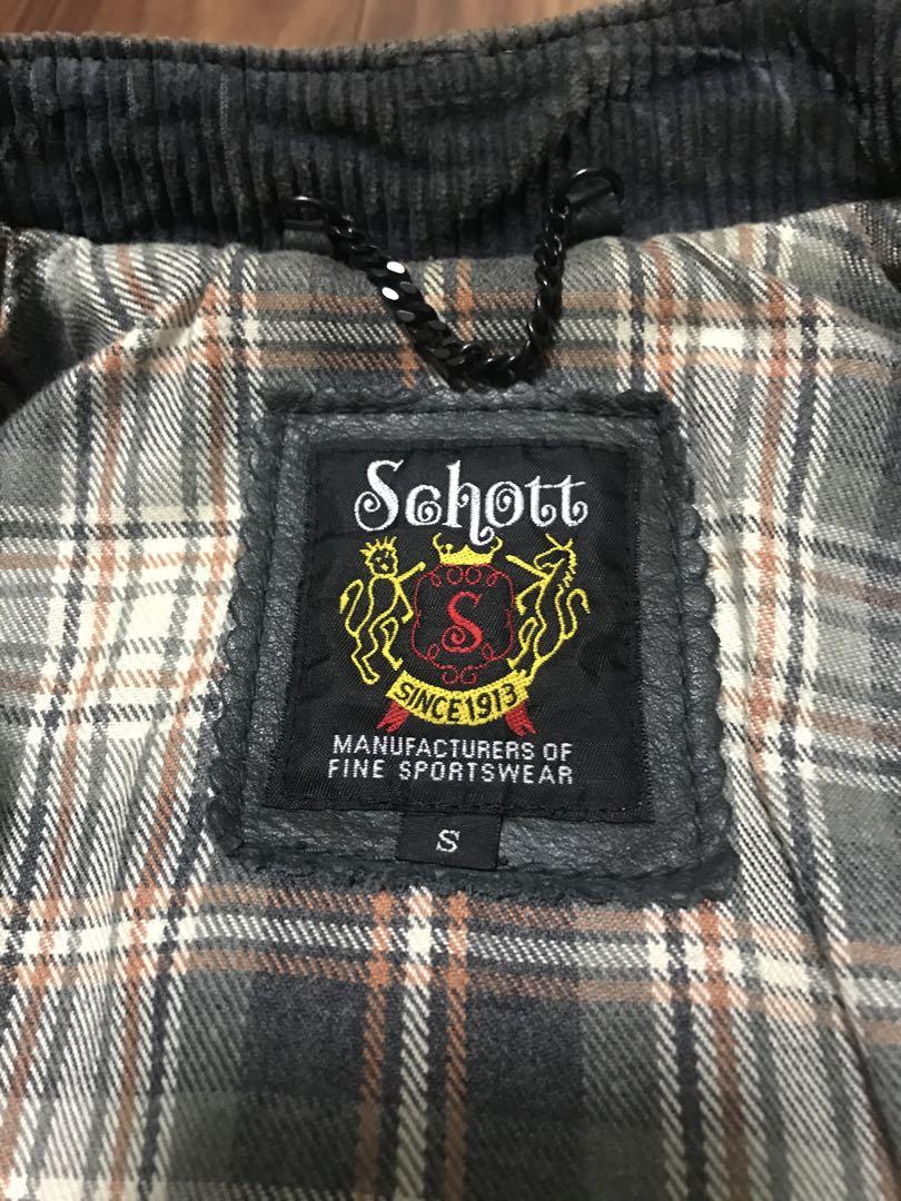 【超シブッ！】Schott ダブルブレスト レザーライダース