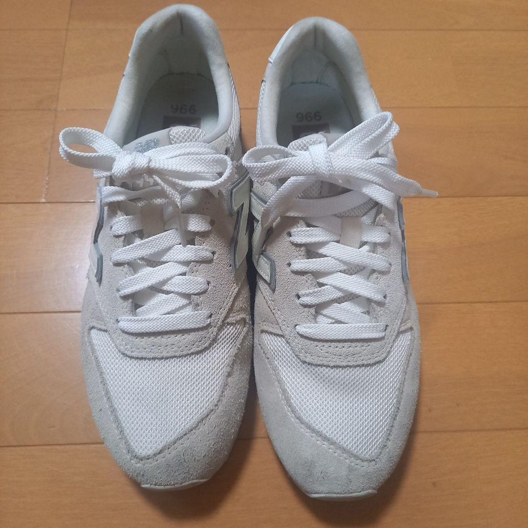 New Balance 996 ホワイト/グレー スニーカー