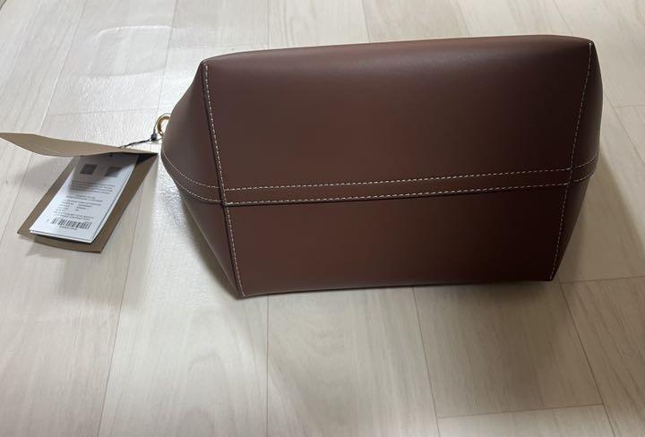 バーバリー BURBERRY ミニレザー ソフトポケット トートバ