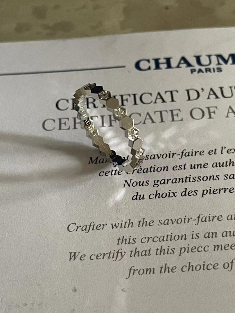 ショーメ CHAUMET ハニカムリング サイズ52