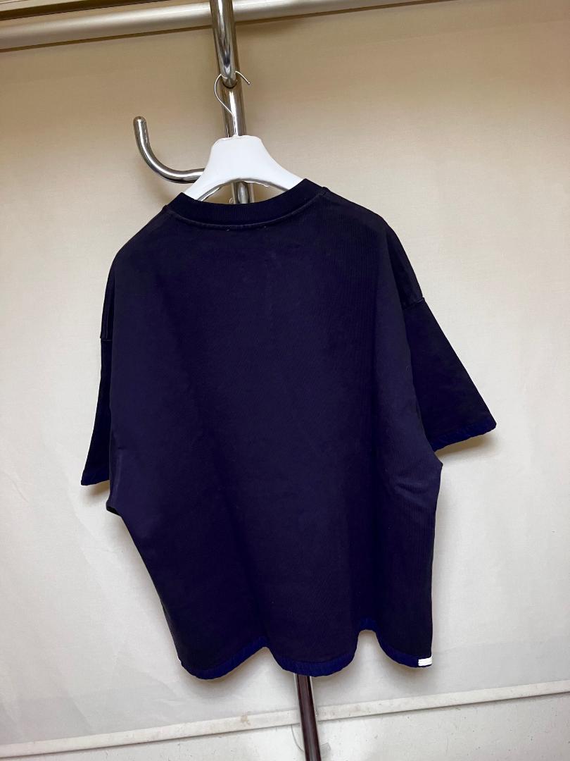 新品 L JIL SANDER 22aw 半袖スウェット ネイビー 5135 画像7