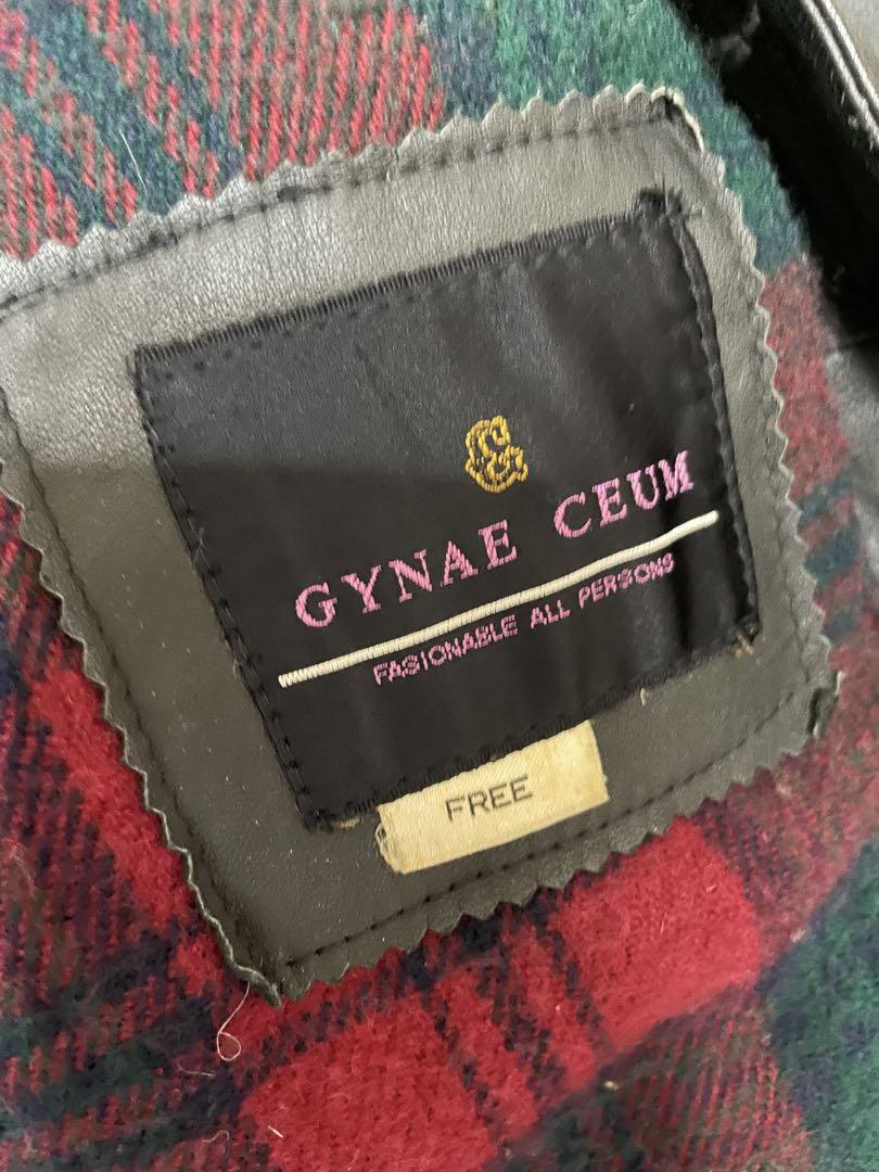 GYNAE CEUM◼️レザー・マッキーノ・ジャケット◼️ビンテージ・オールド