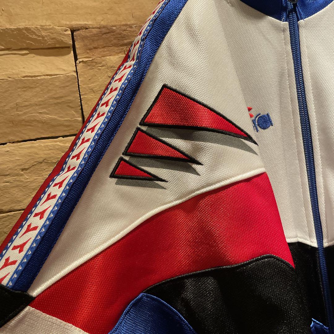 【美品】90s'/DIADORA/ジャージ上下/レトロデザイン/165