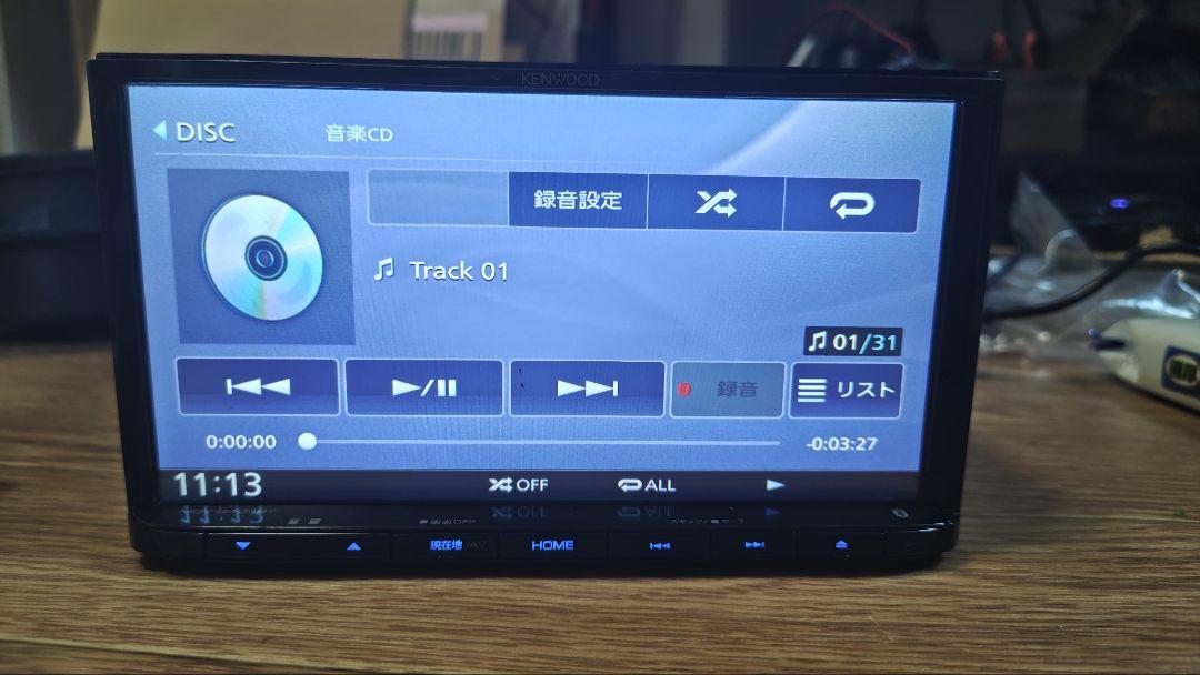 ゆっくん　ケンウッド　カーナビMDV-D404BT KENWOOD MDV - D404BTW ケンウッド ナビ - メルカリ
