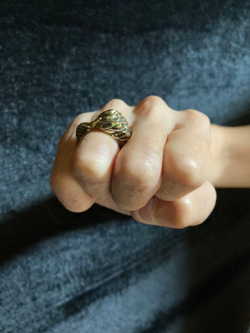 ②CLAWリング 真鍮 ②CLAWリング 真鍮