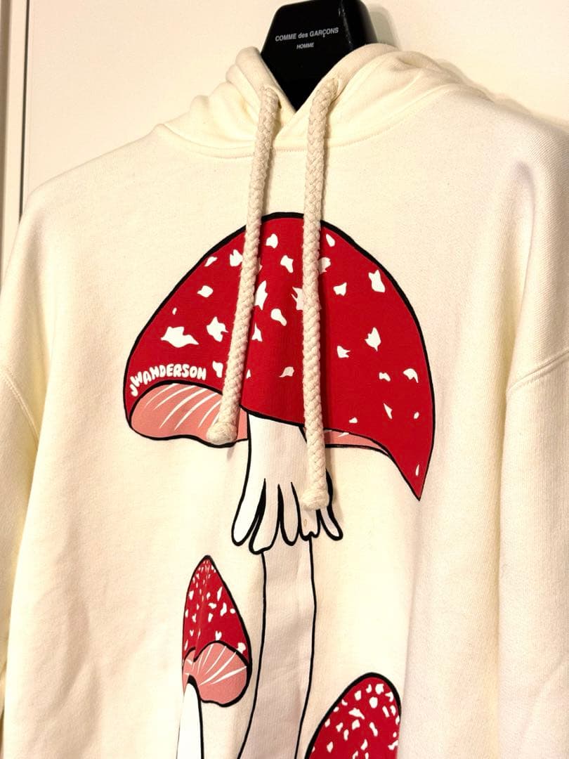 jw anderson きのこプリント　パーカー　XL jw anderson きのこプリント パーカー XL - メルカリ