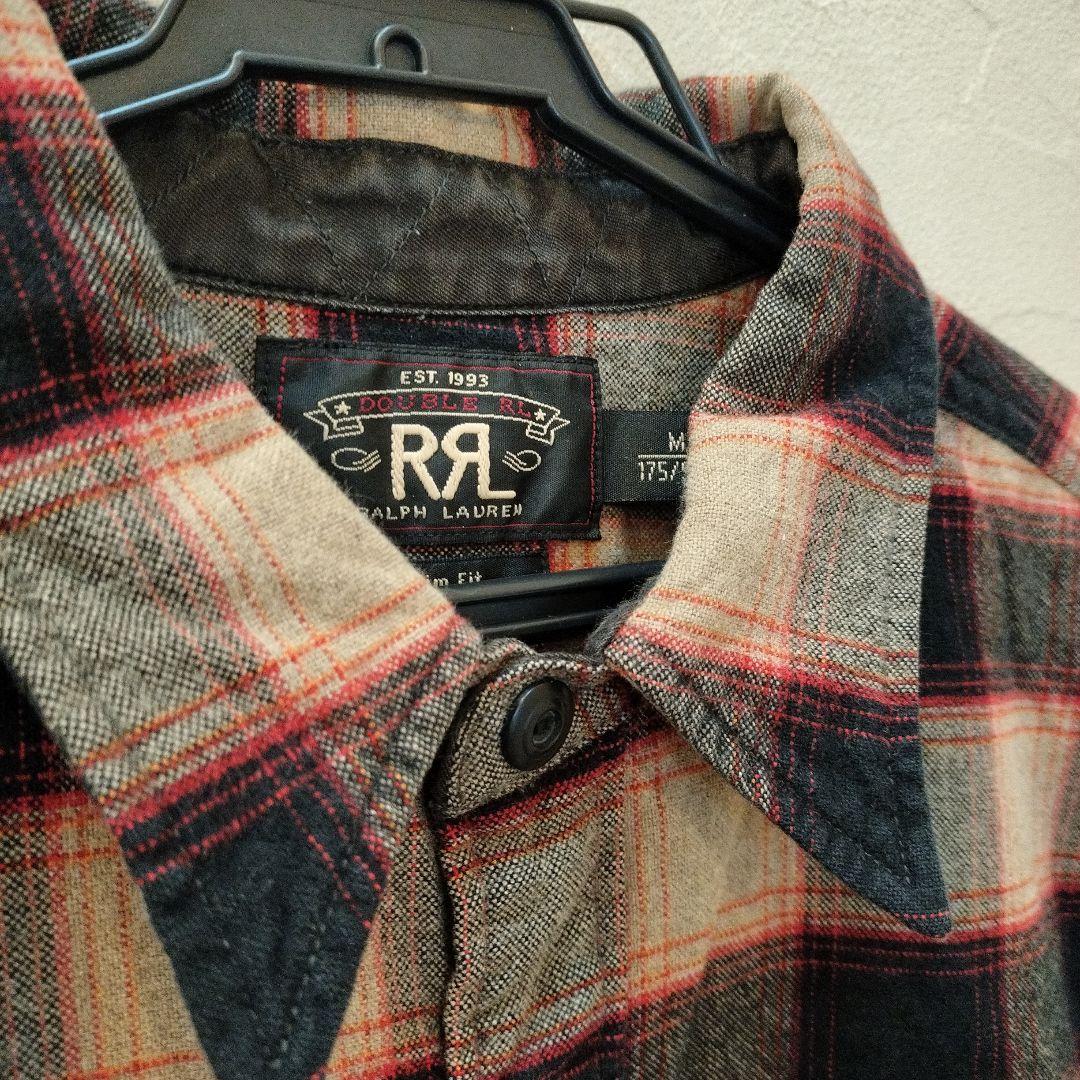 RRL ネルシャツ