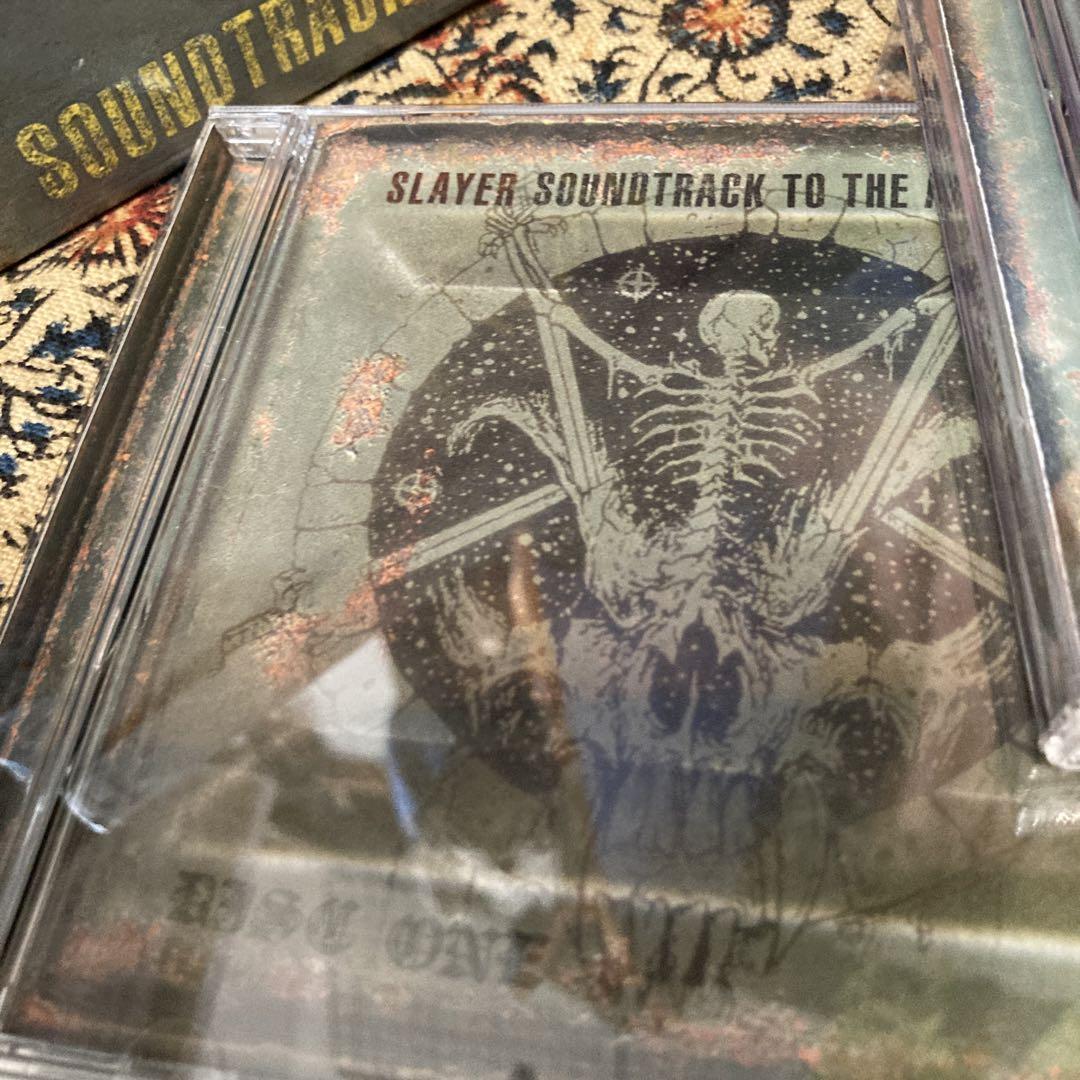 SLAYER Soundtrack to the Apocalypse ボックス