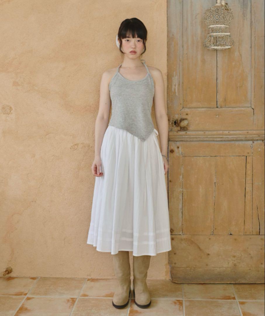 GIUNON fluffy tuck skirt /フラッフィータックスカート