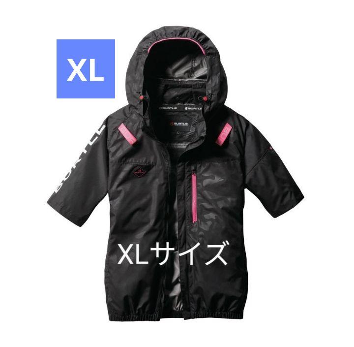 バートル　AC2066 XL　半袖　空調服　限定カラー　カモフラブラック　在庫◯