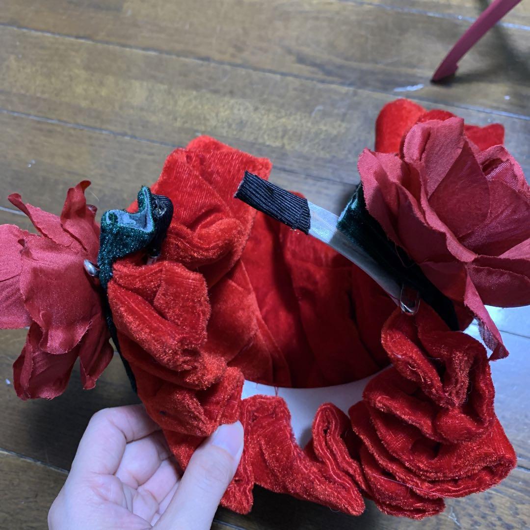 ウィッグ付き ローゼンメイデン 真紅 コスプレ 衣装 フルセット