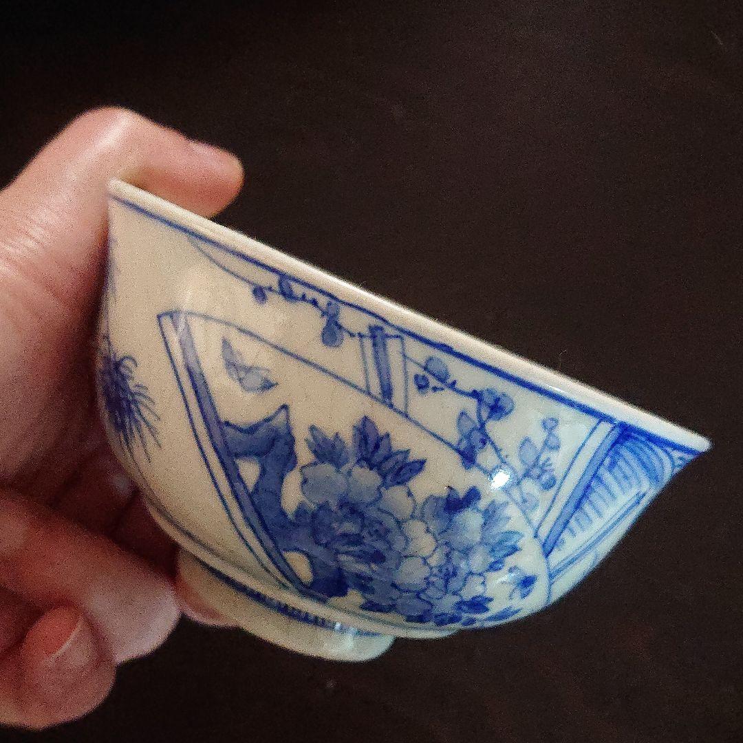 古伊万里 扇文様茶碗 - メルカリ 在庫有り・即発送 1907年 T エドワード 洗礼 マグ カップ シルバー 英国アンティーク 工芸品