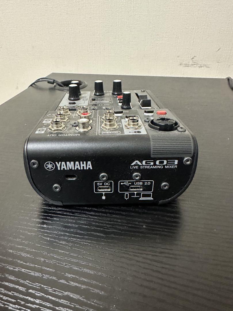 YAMAHA AG03 mk2ライブストリーミングミキサー