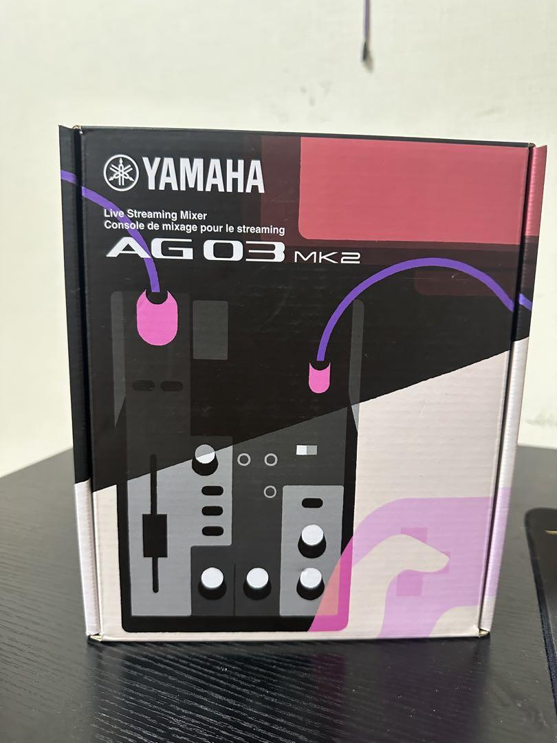 YAMAHA AG03 mk2ライブストリーミングミキサー