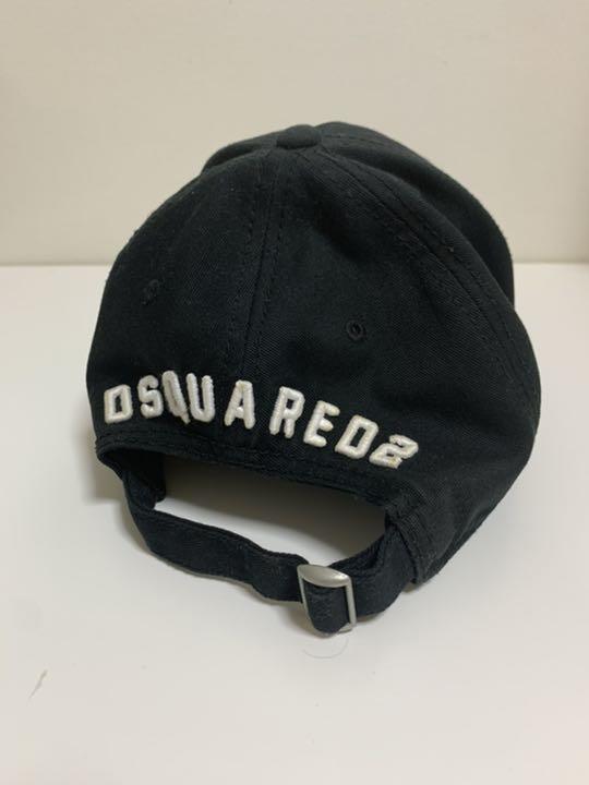 セール得価 USED ICON キャップ ブラック ディースクエアード nV25p-m33499565555 定番人気格安