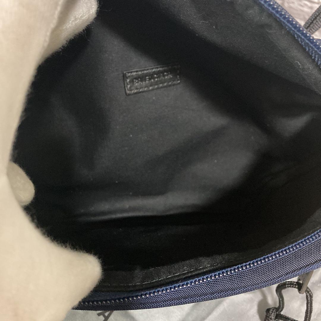 BALENCIAGA ボディバッグ  エクスプローラー  ネイビー 482389