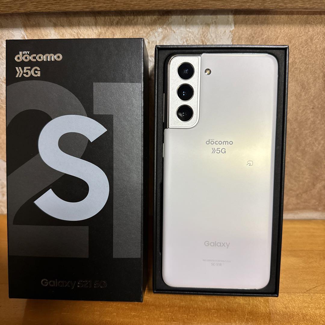 Galaxy S21 5G ファントムホワイト 256 GB docomo
