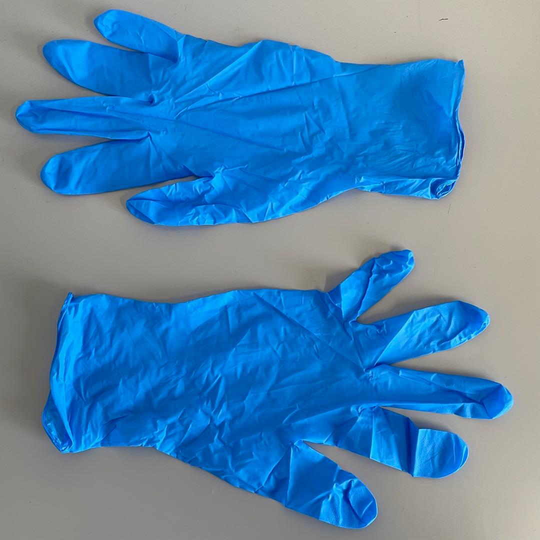 シンガーニトリル　ニトリル手袋　使い捨て手袋　粉なし　S 30個 3,000枚