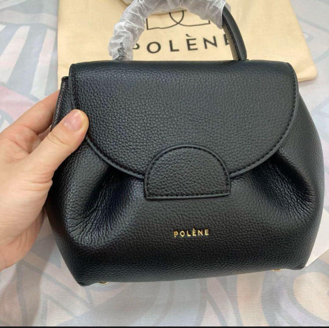POLENE ポレーヌ　ショルダーバッグ ブラック POLENE Beri ポレーヌ ショルダーバッグ ブラック