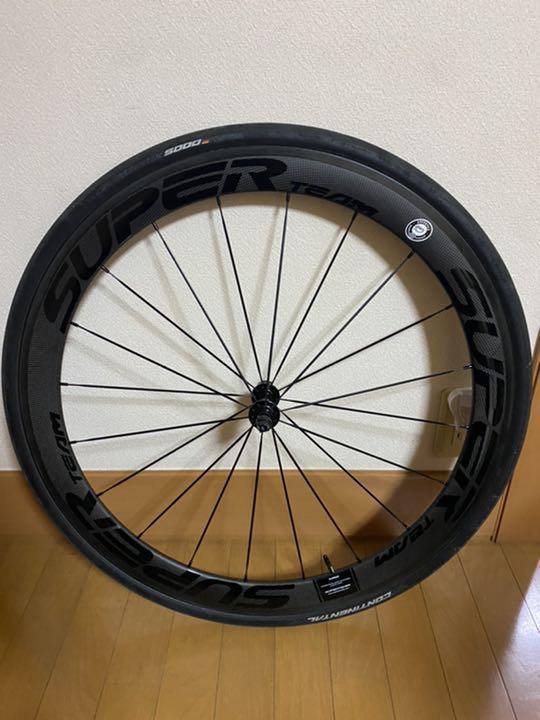 スーパーチーム カーボンホイール リムハイト50mm スプロケは