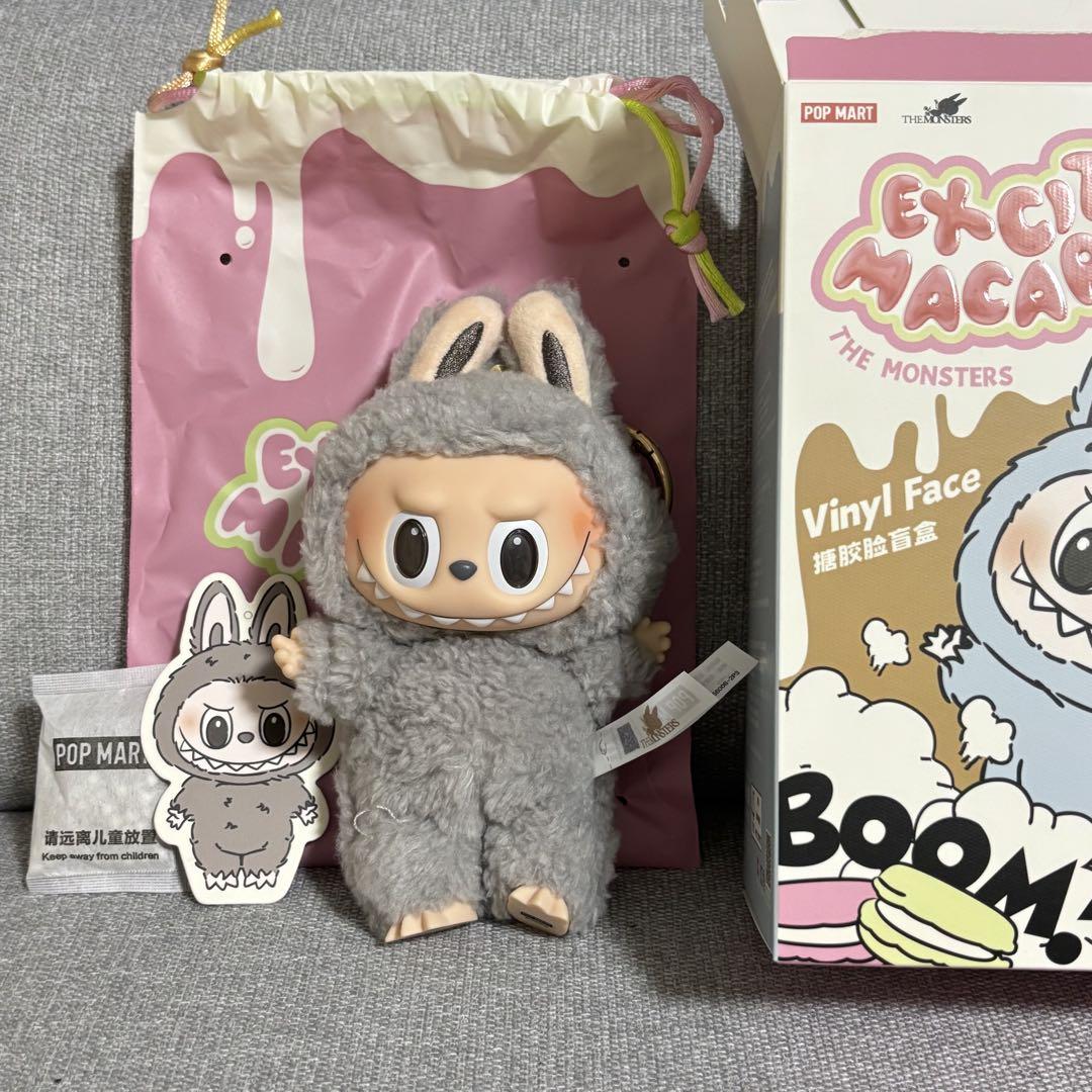 正規品】THE MONSTERS ラブブ マカロン Sesame Bean - メルカリ