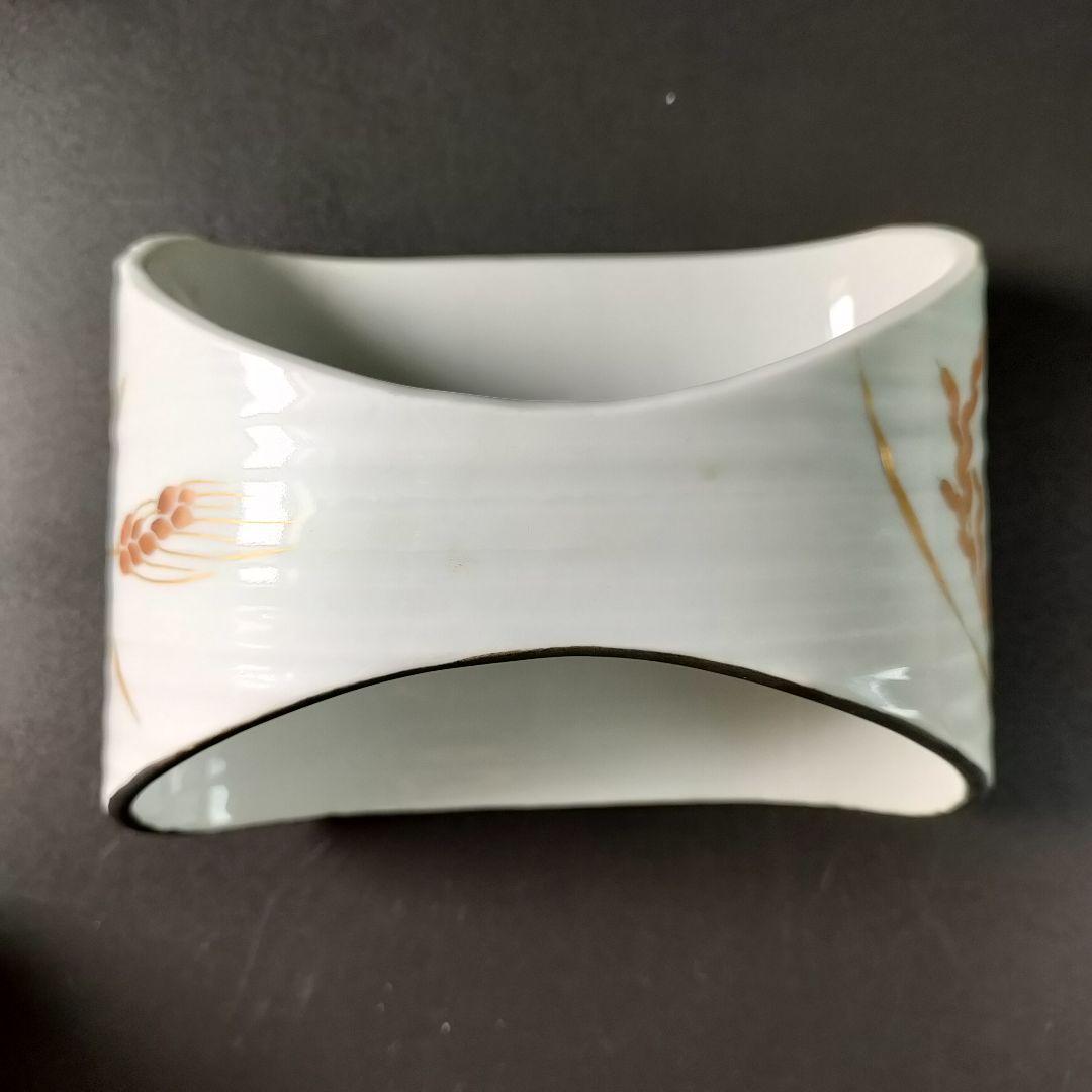 C19-1|平安仁平造|色絵麦穂先附8客|共箱|食器|和食器|向付|懐石
