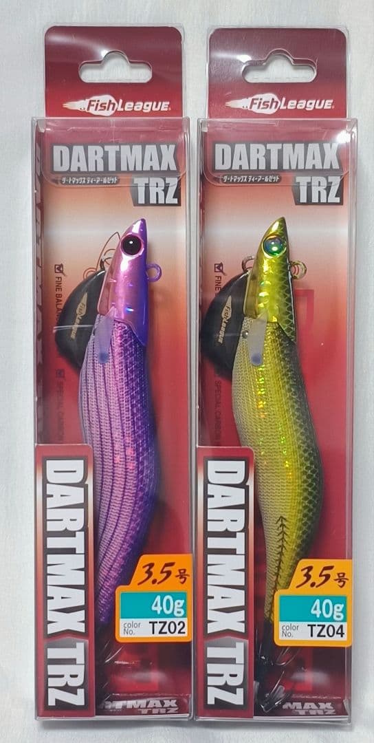 激釣 2色セットエギリー ダートマックス TRZ40g