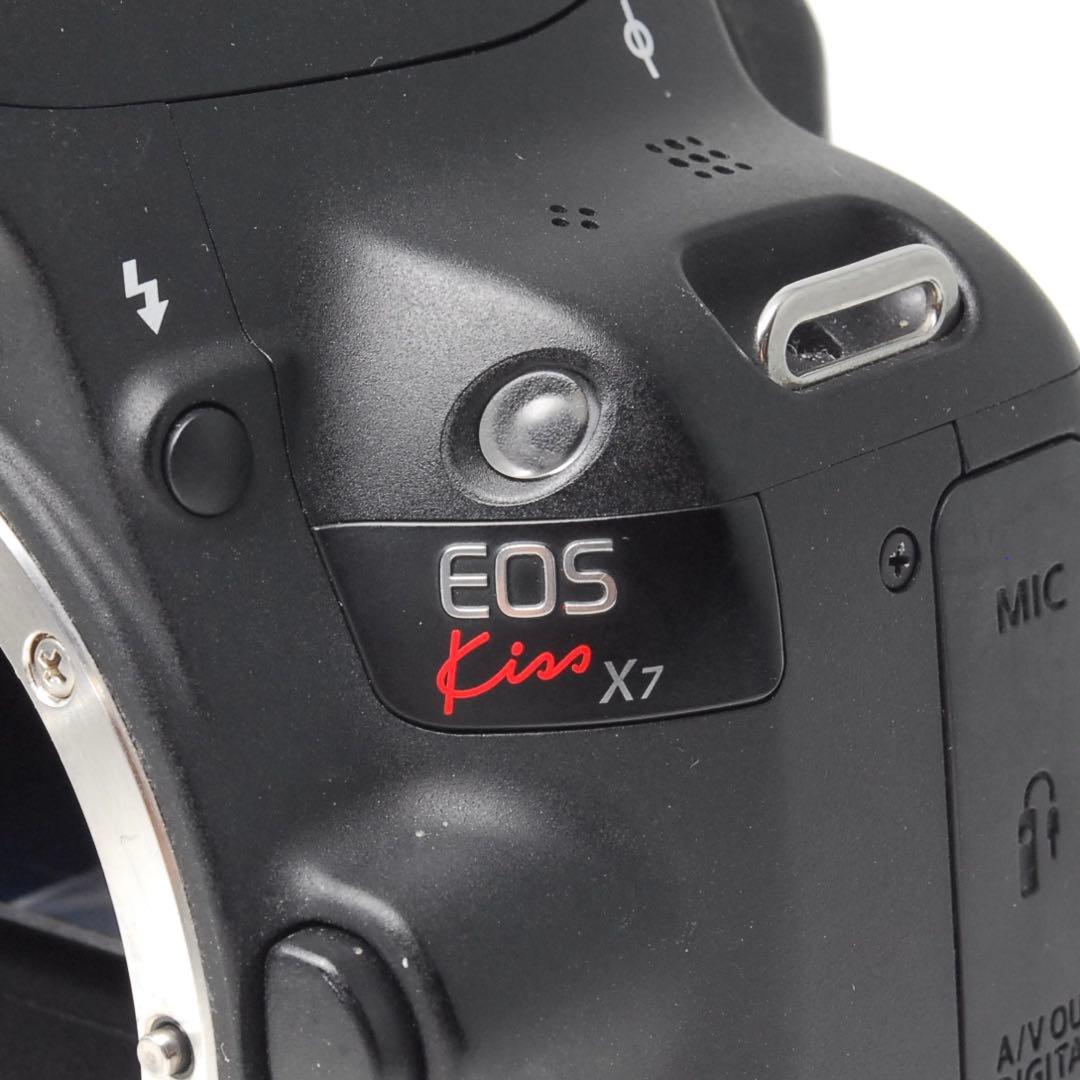 ✨バッテリー2個セット✨Canon EOS KISS X7✨ダブルレンズ✨