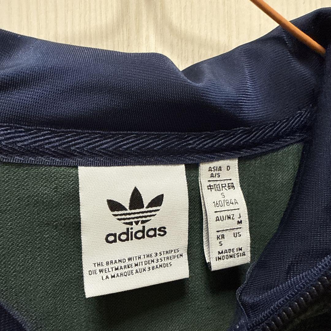 adidas コーデュロイ タータン ハーフジップ　チェック柄　Mサイズ
