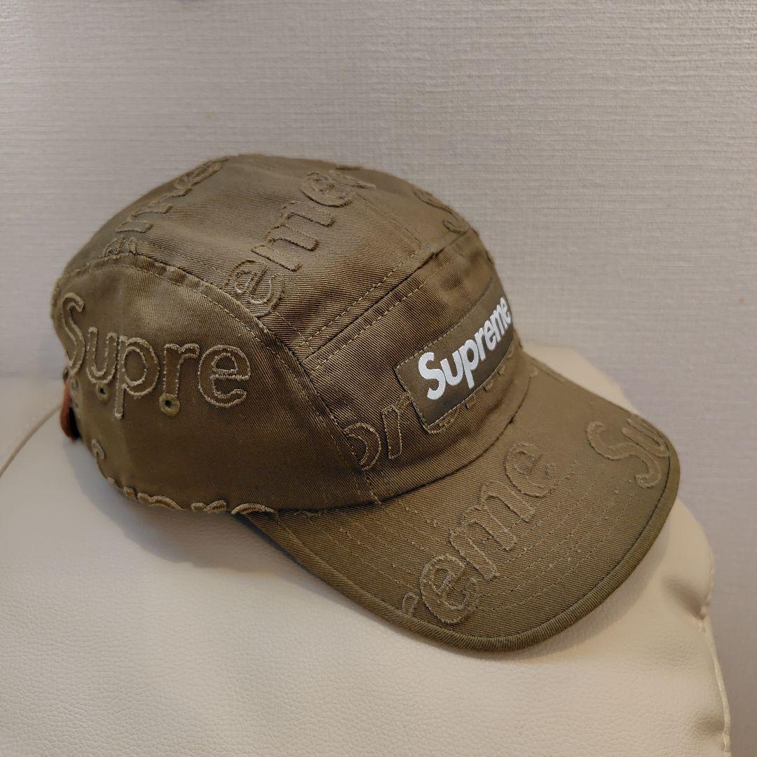 【美品】Supreme Military Camp Cap オリーブ