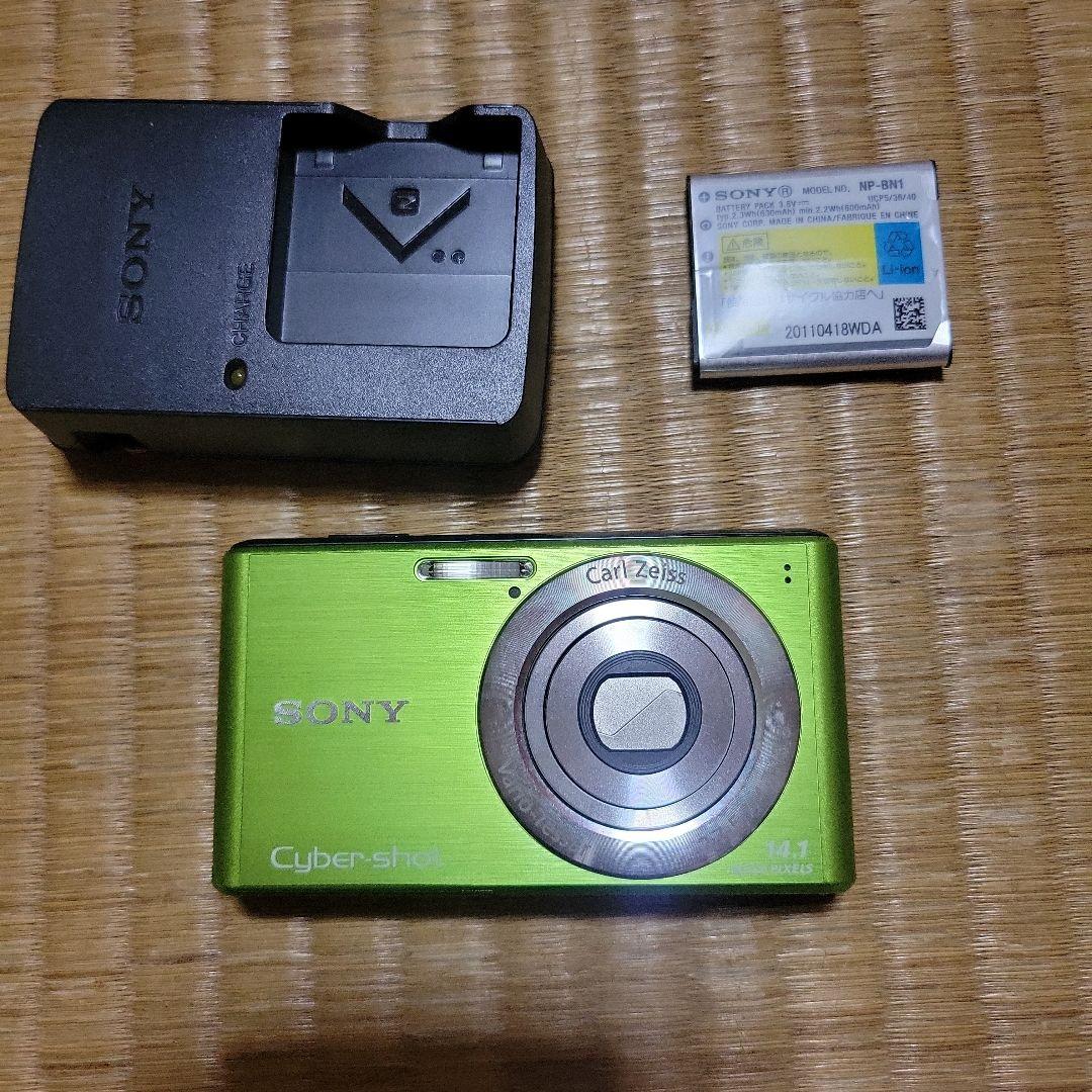 【美品】SONY ソニー Cyber-shot DSC-W320 グリーン Amazon | SONY デジタルカメラ Cyber-Shot(サイバーショット