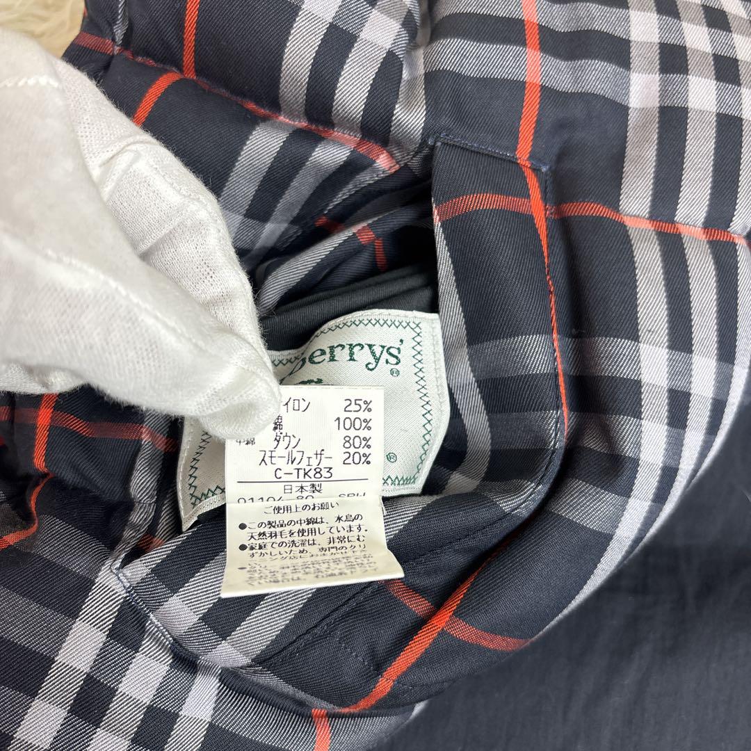 美品✨Burberry's リバーシブル ダウンベスト チェック ホースロゴ M