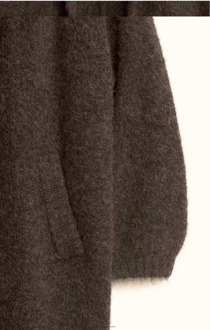 ZARA 新品 ロングニットカーディガン srpls 2024AW