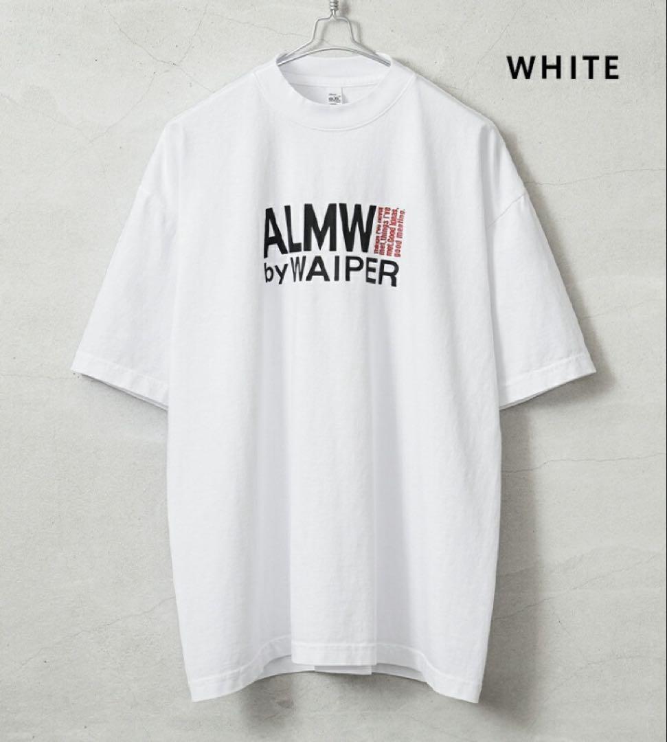 トップス ALMW by WAIPER CRACKED CRACKED PRINT