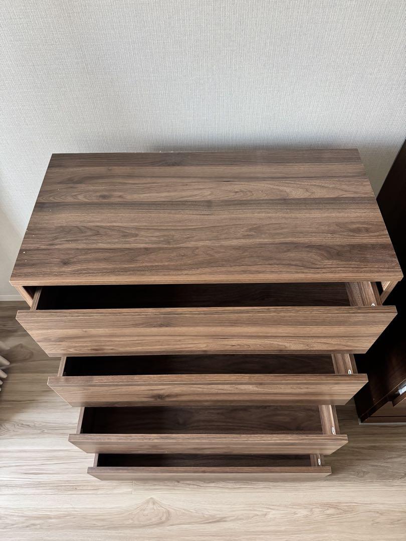 300円+送料のみ 【ニトリ】ローチェスト W59×D40×H88cm