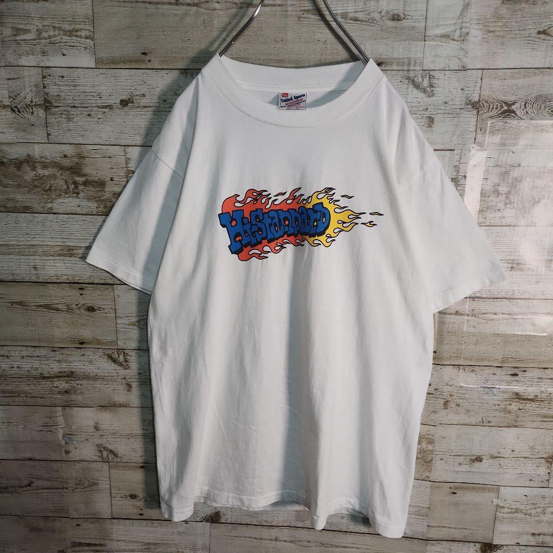 90's Hi-STANDARD Tシャツ M ビンテージ USA 白 バンドT 90's Hi-STANDARD Tシャツ M ビンテージ USA 白 バンドT