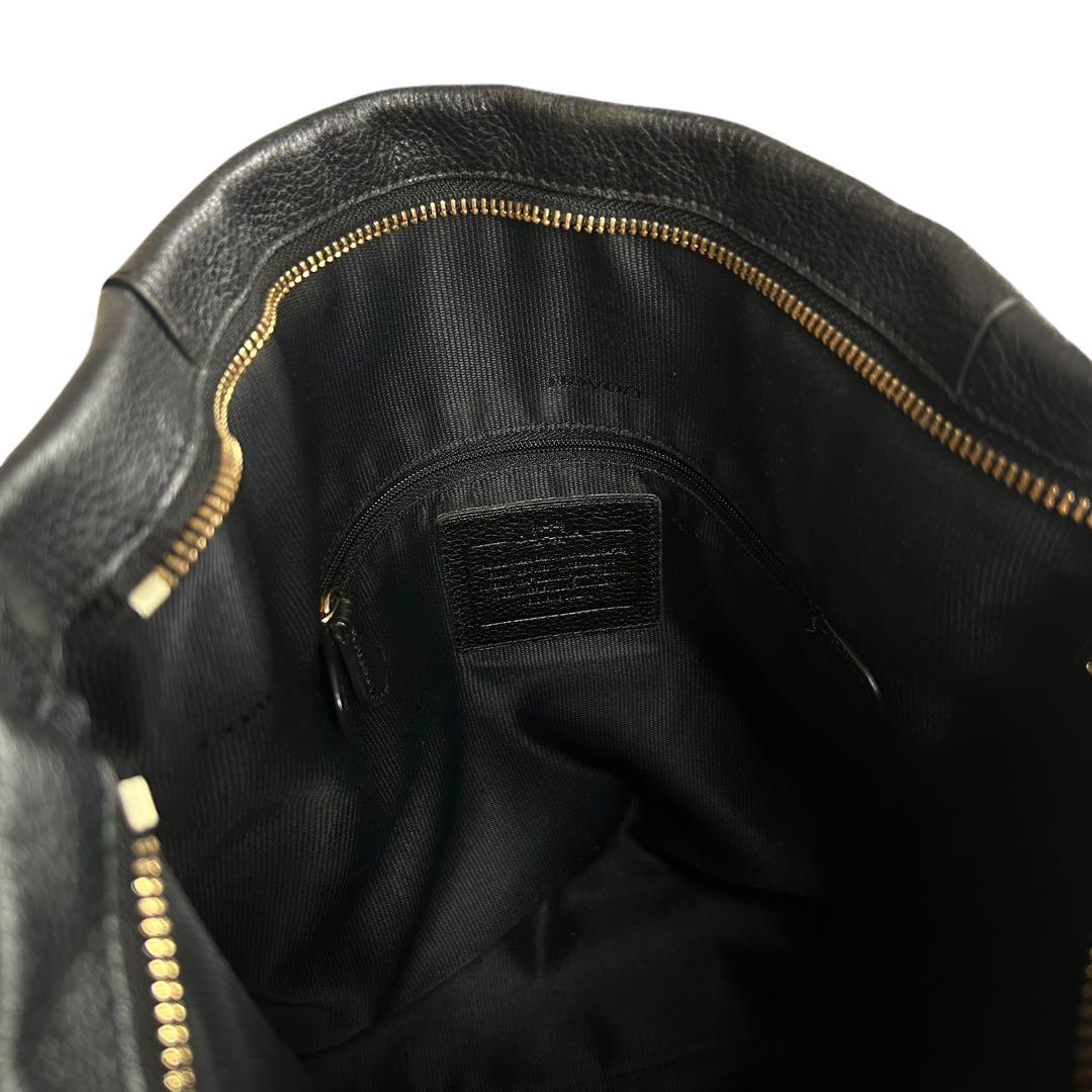 美品　COACH　コーチ　ショルダーバッグ　2way　レザー　 A4収納　肩掛け