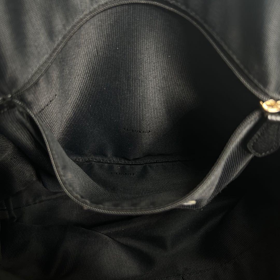 美品　COACH　コーチ　ショルダーバッグ　2way　レザー　 A4収納　肩掛け