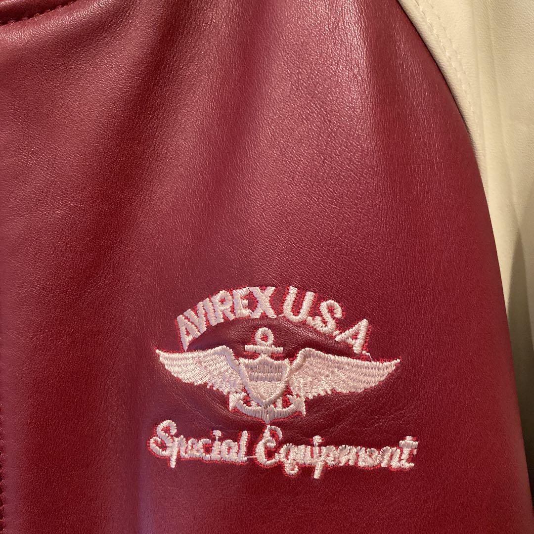 AVIREX スタジャン★ほぼ新品★