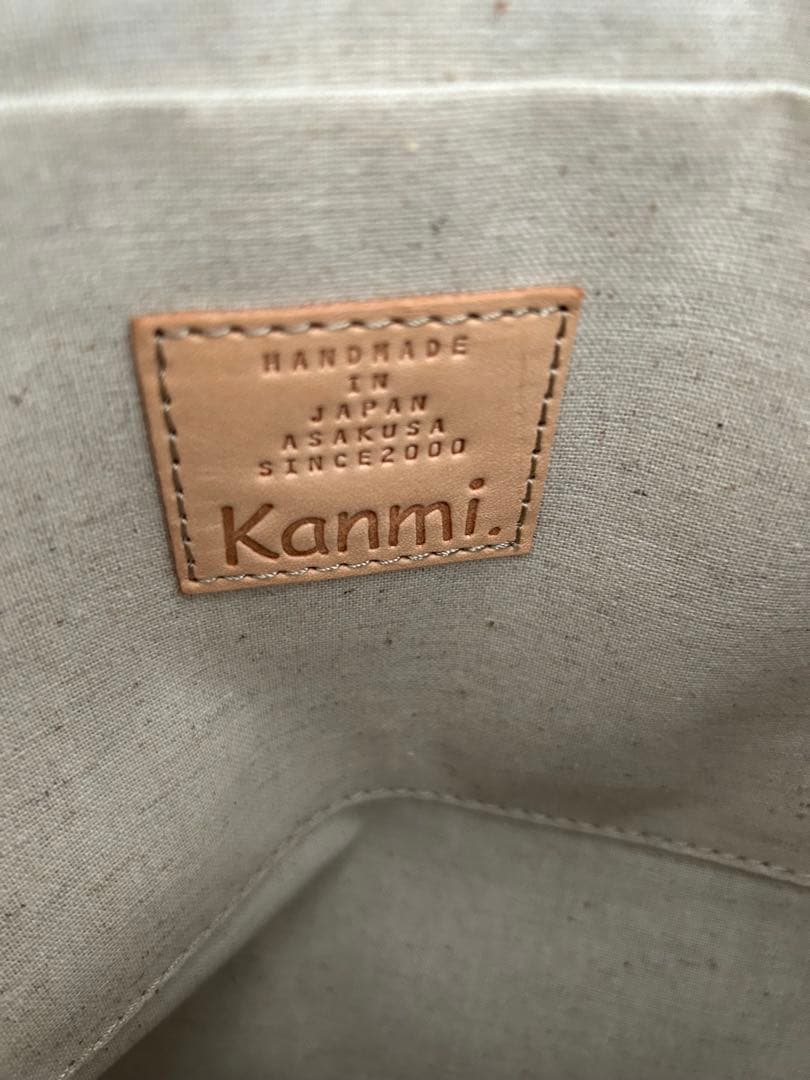 kanmi. 大容量　撥水　All story リュック　バニラ