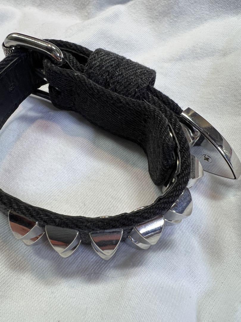 MASU / DENIM STUDS BRACELET 23SS ブラック 黒
