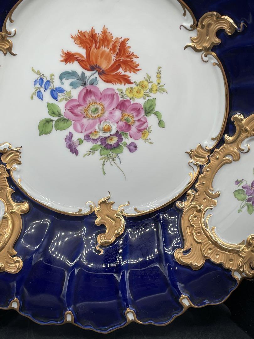 Meissen マイセン　花柄 プレート