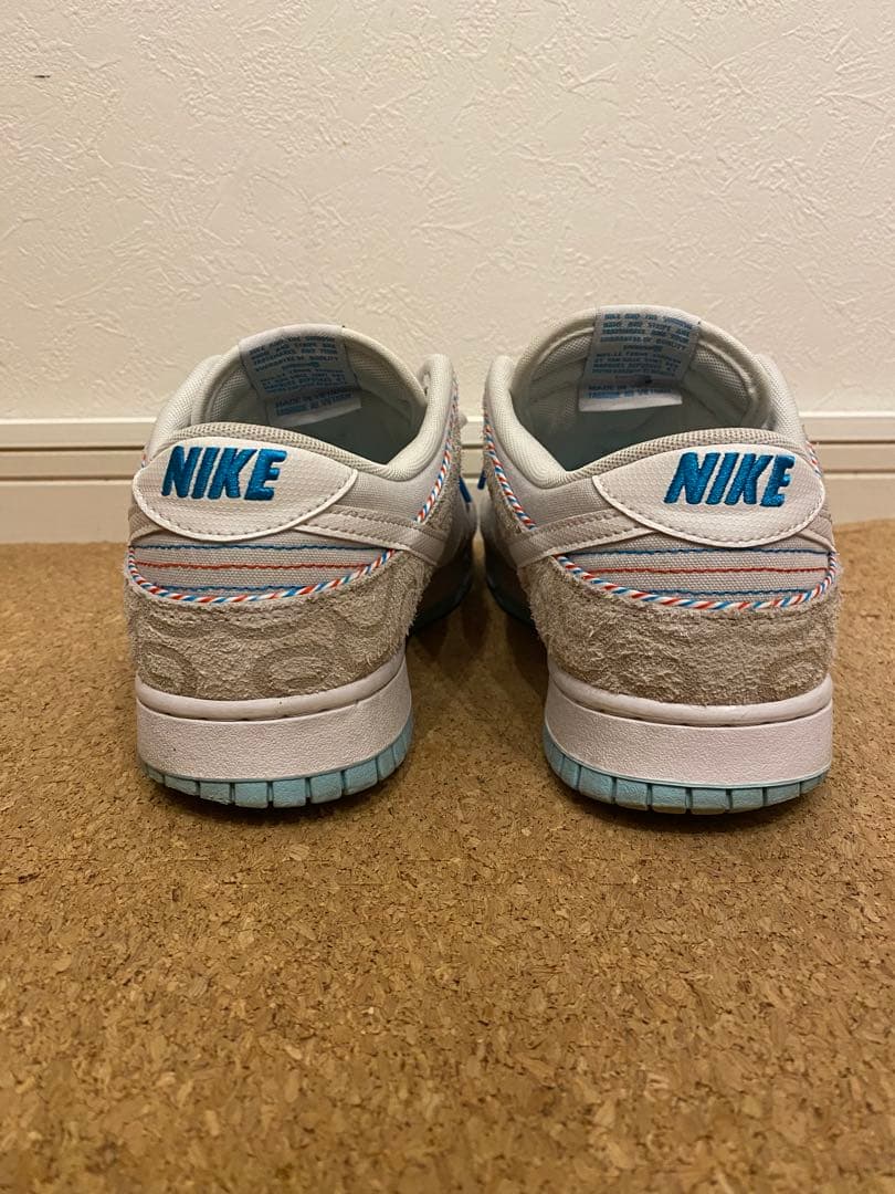 【新品未使用】 NIKE DUNK LOW Barber Shop 27.5cm 国内正規 NIKE Dunk Low Barber Shop Grey 27.5 Nike Dunk Low Barber