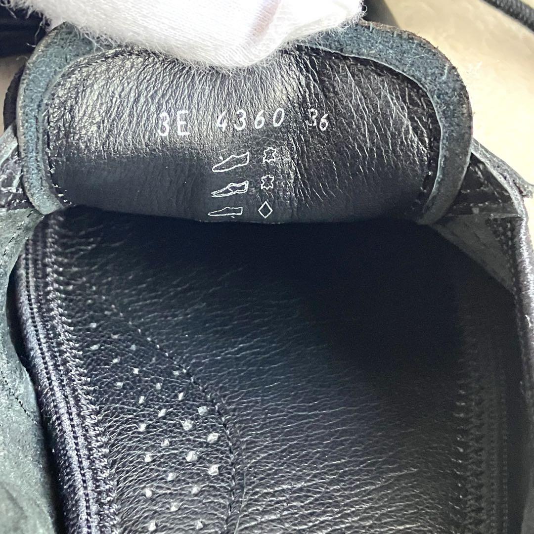 PRADA プラダ バレエシューズ フラットシューズ 黒 ブラック 36