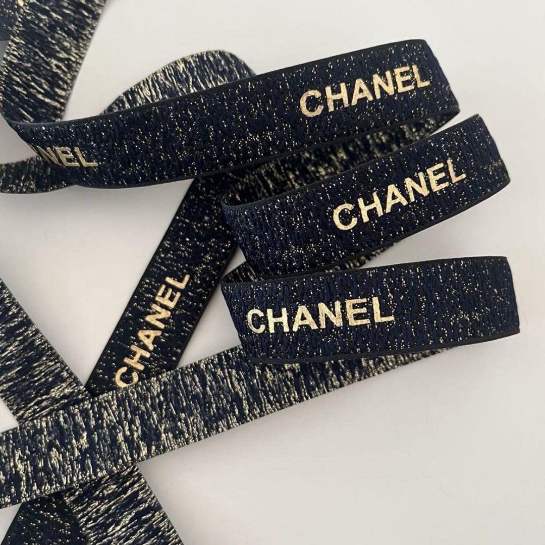 CHANEL_リボン_ラッピングリボン_ショッパー_シャネル_120cm
