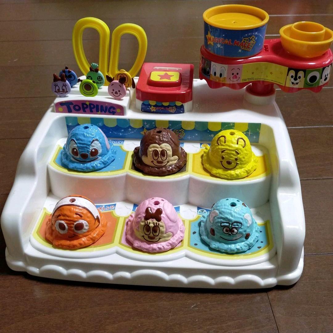 売れ筋 ディズニーディズニーマジカルモールおしゃべりたくさんくるりんアイスクリームショップ ままごと Landmarkcredit Com